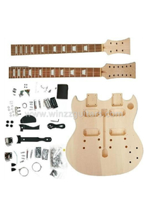 Doppelhals-DIY-E-Gitarren-Bausätze (EGD220-W)