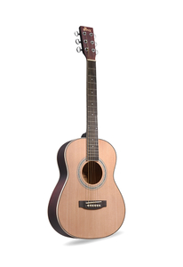 36-Zoll-Akustikgitarre mit natürlich mattem positivem Lauf und Zelluloid-Einsatz (AF168-36)