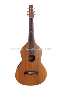 Hawaiianische extra tiefere chinesische Weissenborn-Gitarre (AW660L-D)