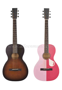 36-Zoll-Parplor-Gitarre aus künstlichem Holz mit hoher Dichte und Steg