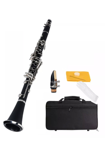 Professionelles Klarinetten-Musikinstrument mit 17 Tasten und Koffer (CL-G4540N)