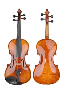 Handgefertigte Konservatoriumsgeige, Flamed Maple Advanced Violin (VH30H)