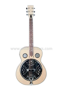 Rundhals-Dobro-Gitarre mit elektrischem Resonator und 4-Band-EQ (RGS98)