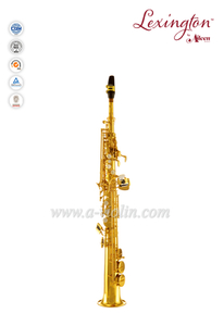 Bb Key Yellow Messing Chinesische Pads Jinbao Sopransaxophon (SP400G)