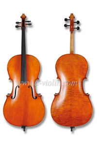4/4,3/4 hochwertiges geflammtes Cello (CH400VA)