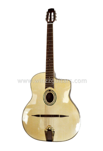 Gewölbte Gypsy-Jazz-Gitarre für die linke Hand (AGJ600)