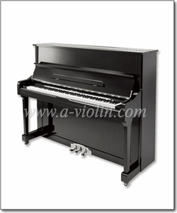 Schwarzes akustisches Klavier mit 88 Tasten und leisem Klavier (AUP-121T)