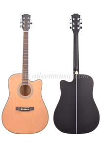 41-Zoll-Akustikgitarre mit Cutaway-Fichtensperrholzdecke (AF168C)