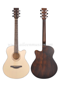 40 Zoll hochwertige Akustikgitarre aus massiver Fichte (AFM-H10-40)