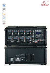 Musikinstrument 8-Kanal Höhenbass XLR PA Mobiler Leistungsverstärker (APM-0830BU)