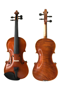 Einsteiger-Violine im antiken Stil mit Öllack und geflammt (VH100Y-N)