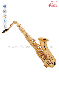 Chinesische Fabrik gelber Messingkorpus Saxophon EB-Taste (SP0031G)
